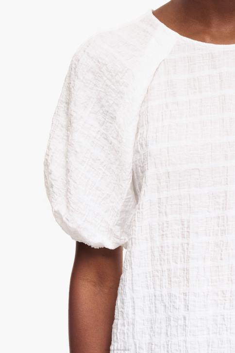 korte blouse Bimba Y Lola ivoor kleding 4HDL348