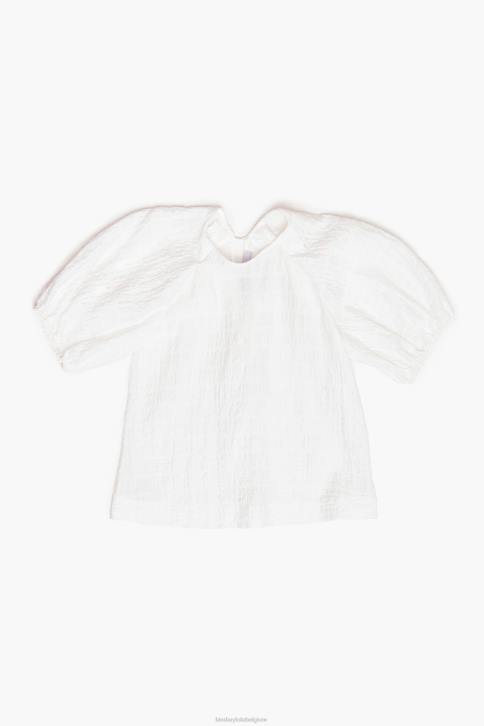 korte blouse Bimba Y Lola ivoor kleding 4HDL348