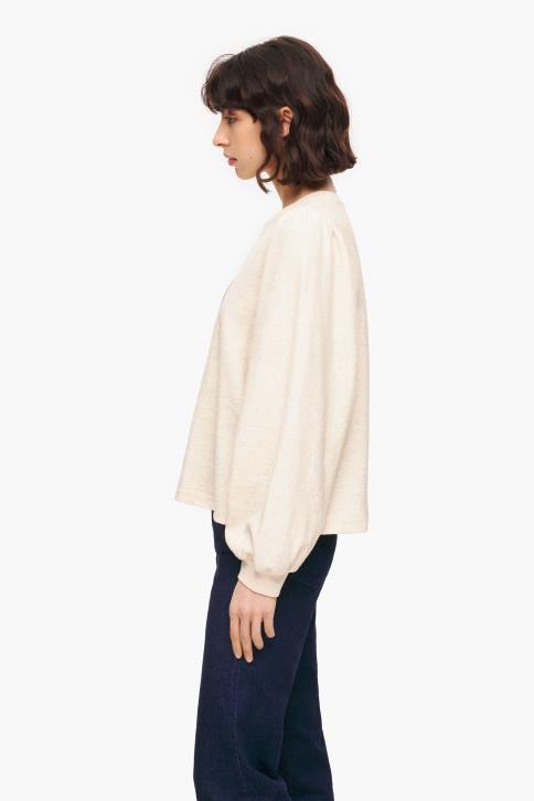 boxy-sweatshirt met logo Bimba Y Lola zand kleding 4HDL496