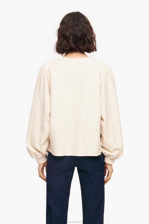boxy-sweatshirt met logo Bimba Y Lola zand kleding 4HDL496