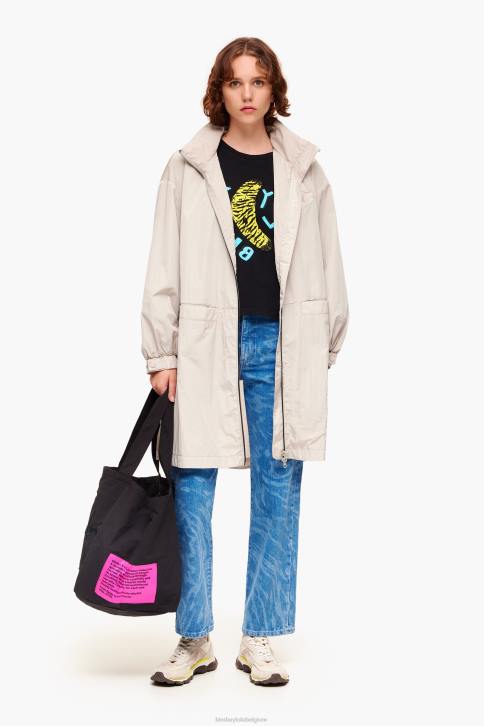 T-shirt met bananenprint Bimba Y Lola zwart kleding 4HDL278