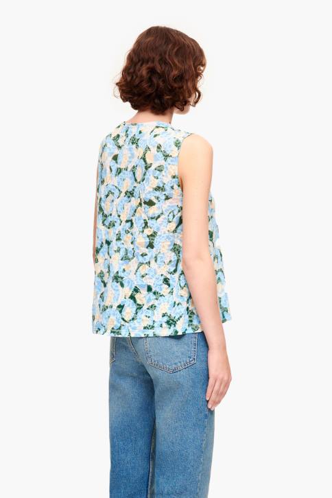 T-shirt met lichte dierenborstel Bimba Y Lola blauw kleding 4HDL292