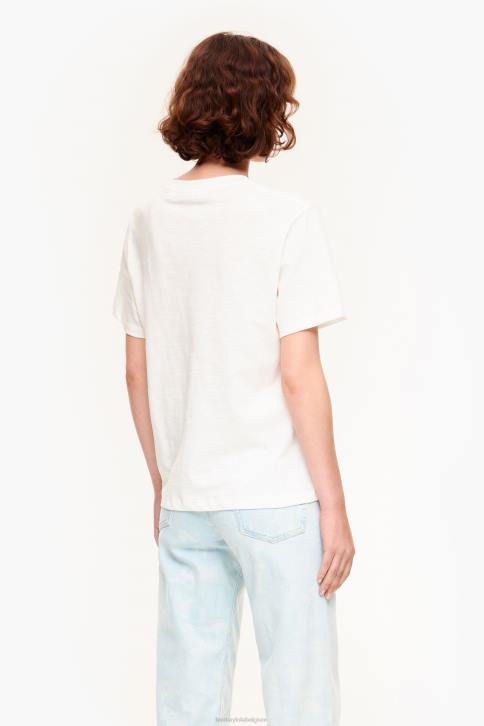 T-shirt met logobeer Bimba Y Lola ivoor kleding 4HDL270