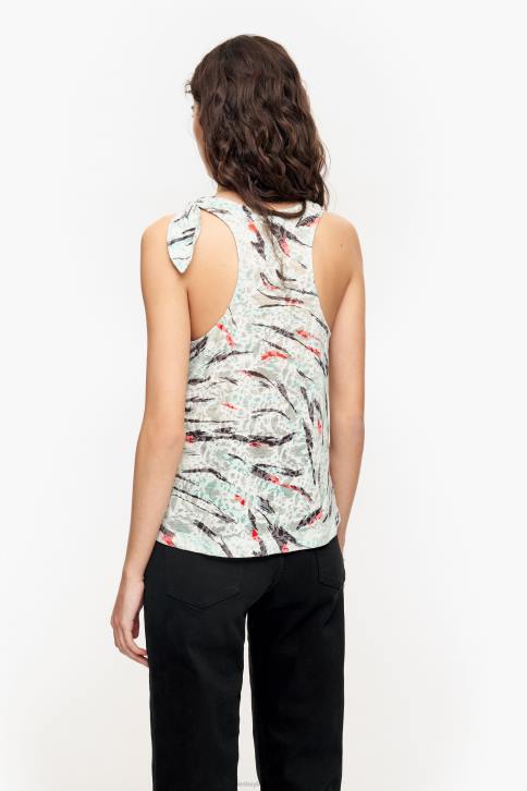 T-shirt met vlindervleugelprint Bimba Y Lola munt kleding 4HDL304