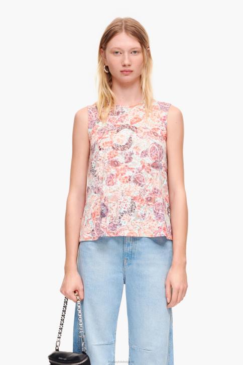 T-shirt met volledige print Bimba Y Lola vruchten kleding 4HDL293