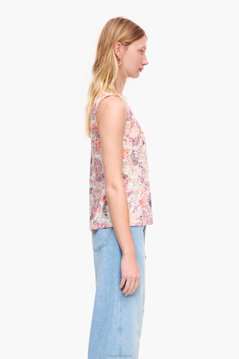 T-shirt met volledige print Bimba Y Lola vruchten kleding 4HDL293