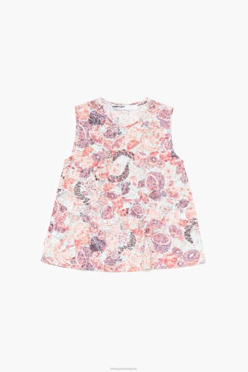 T-shirt met volledige print Bimba Y Lola vruchten kleding 4HDL293