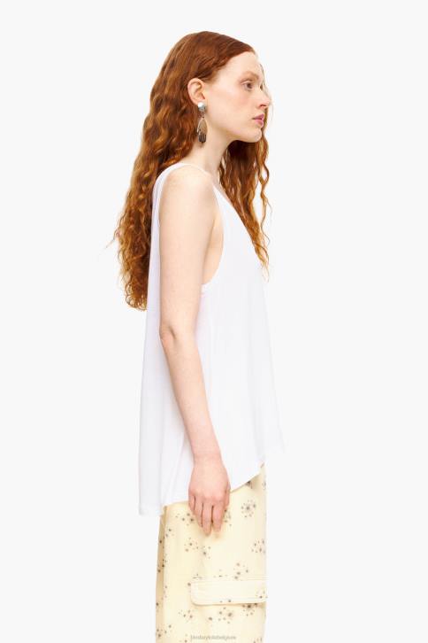 a-lijn t-shirt Bimba Y Lola wit kleding 4HDL316