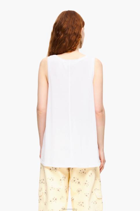 a-lijn t-shirt Bimba Y Lola wit kleding 4HDL316