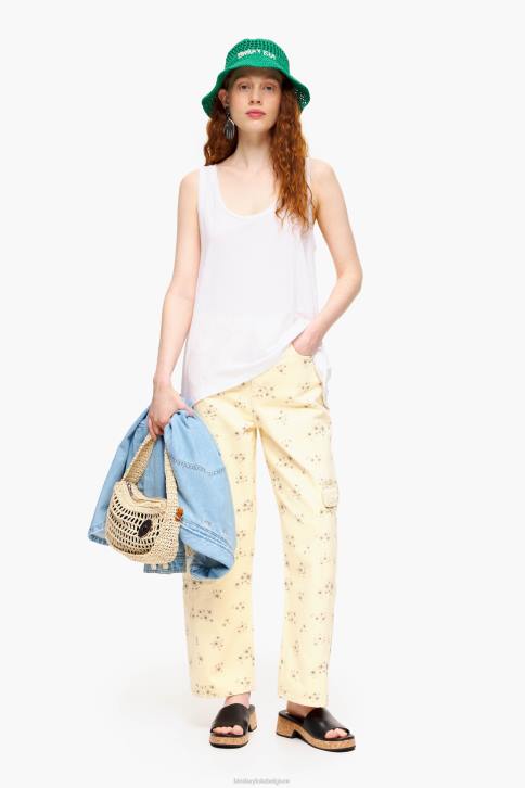 a-lijn t-shirt Bimba Y Lola wit kleding 4HDL316