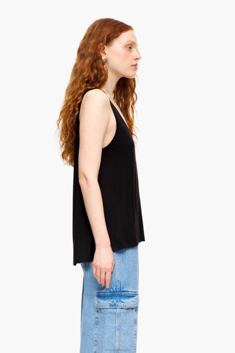 a-lijn t-shirt Bimba Y Lola zwart kleding 4HDL315