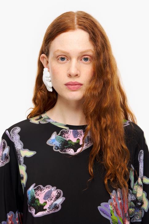 donker koraal t-shirt Bimba Y Lola grijs kleding 4HDL266