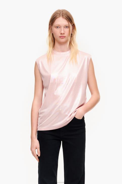 kort soepel t-shirt Bimba Y Lola roze kleding 4HDL308