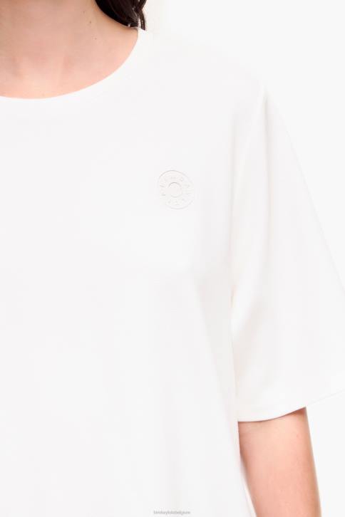 ponte di roma kort t-shirt Bimba Y Lola ivoor kleding 4HDL257
