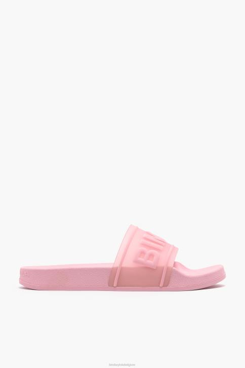 flip-flop met logo Bimba Y Lola roze schoeisel 4HDL592