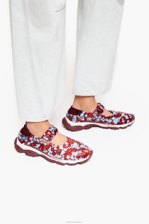 bloemen full pulpo runner ballerina Bimba Y Lola blauw schoeisel 4HDL548