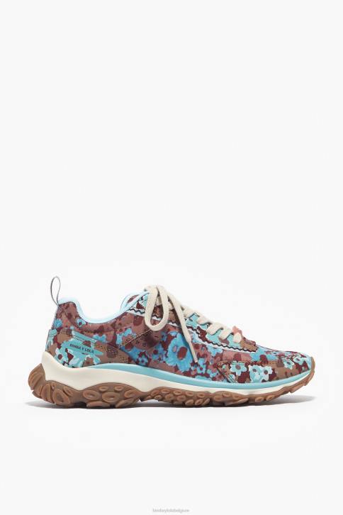 bloemen full pulpo runner sneaker Bimba Y Lola bruin schoeisel 4HDL545