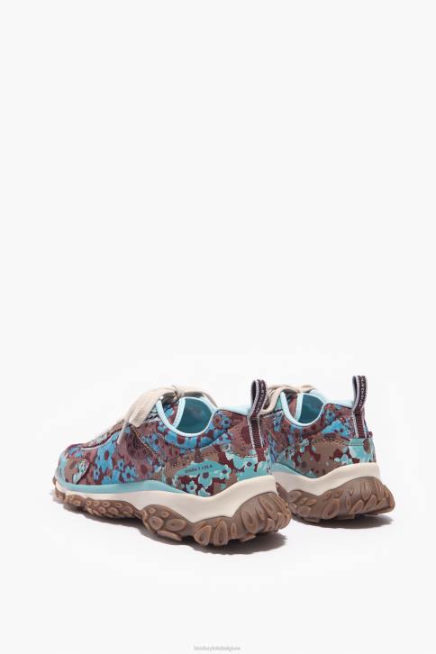 bloemen full pulpo runner sneaker Bimba Y Lola bruin schoeisel 4HDL545
