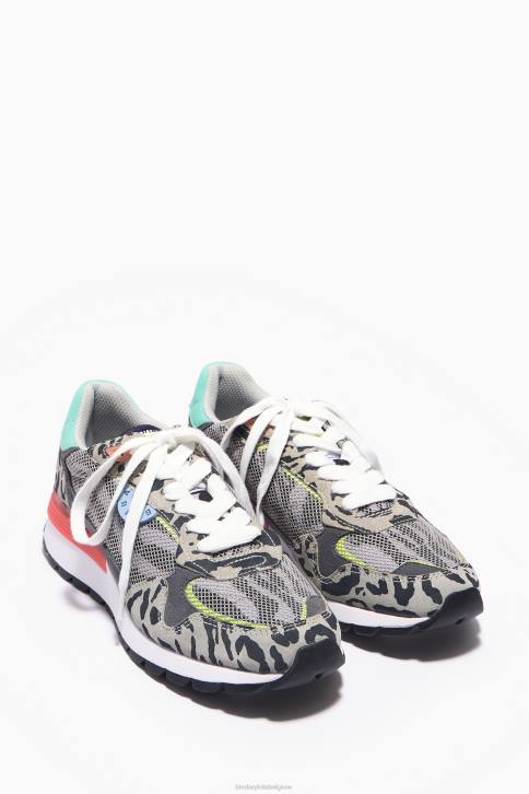 print jogger chimo sneaker Bimba Y Lola grijs schoeisel 4HDL558