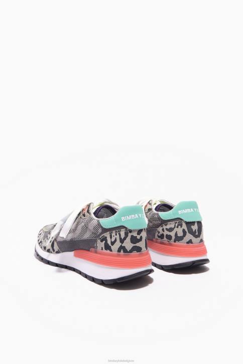 print jogger chimo sneaker Bimba Y Lola grijs schoeisel 4HDL558