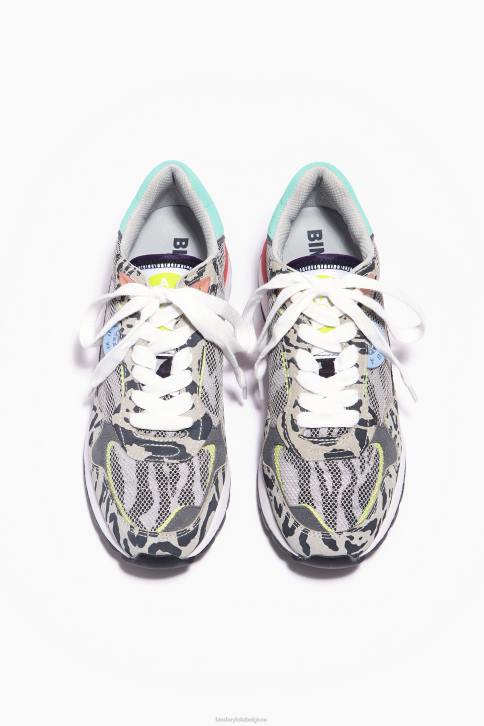 print jogger chimo sneaker Bimba Y Lola grijs schoeisel 4HDL558