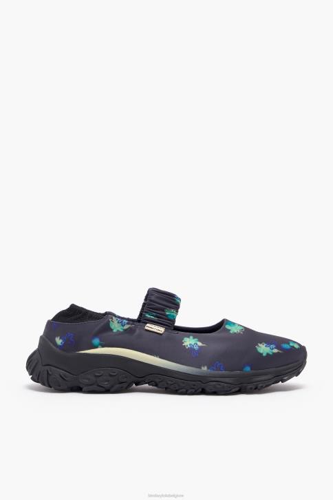 spray bloemen print pulpo runner ballerina Bimba Y Lola grijs schoeisel 4HDL550