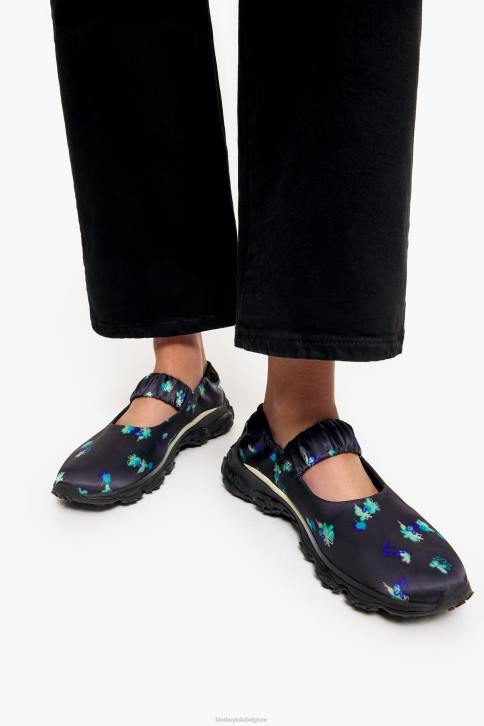 spray bloemen print pulpo runner ballerina Bimba Y Lola grijs schoeisel 4HDL550